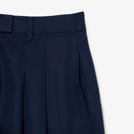 26SS 라코스테 숏팬츠 FF1026166 Blue - LACOSTE