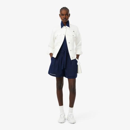 26SS 라코스테 숏팬츠 FF1026166 Blue - LACOSTE