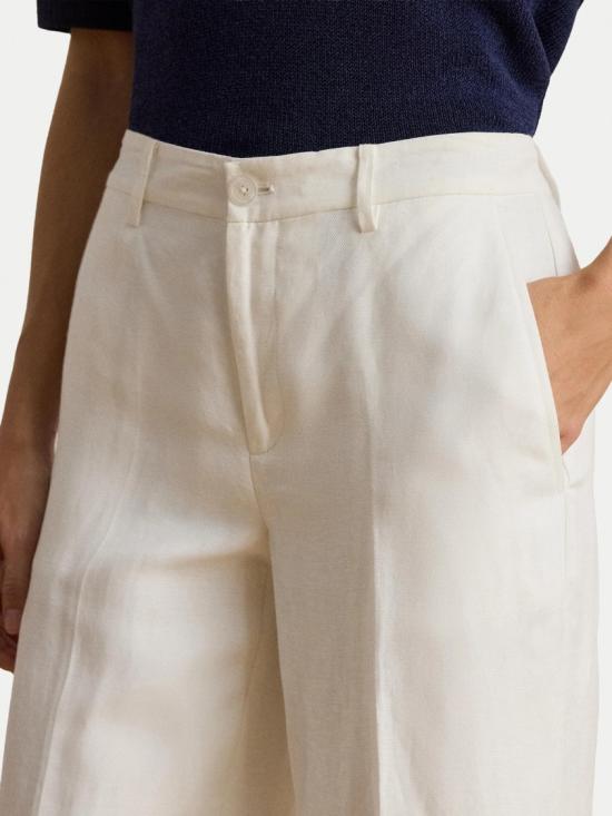 26SS 랄프 로렌 스트레이트 팬츠 200P08107001 White - RALPH LAUREN