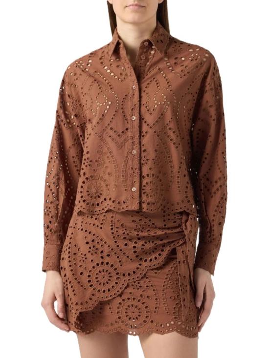26SS 세인트바쓰 미디 스커트 CYS000101005L Brown