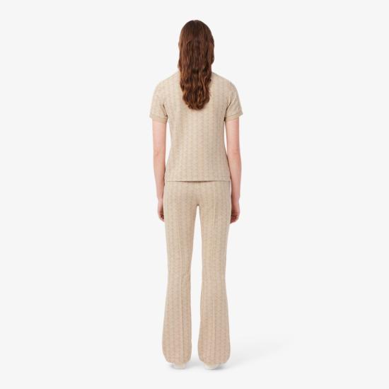 26SS 라코스테 스트레이트 팬츠 XF93138GI Neutrals - LACOSTE