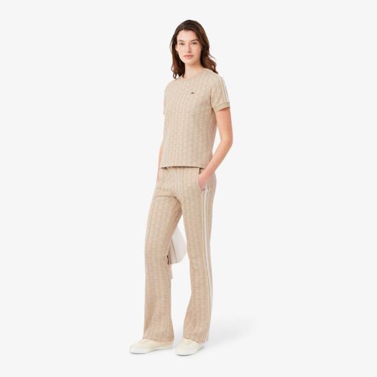 26SS 라코스테 스트레이트 팬츠 XF93138GI Neutrals - LACOSTE