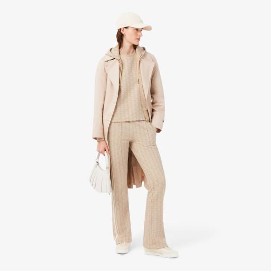 26SS 라코스테 스트레이트 팬츠 XF93138GI Neutrals - LACOSTE