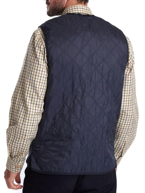 25FW 바버 폴라퀼트 지퍼인 라이너 MLI0002NY91 Blue - BARBOUR