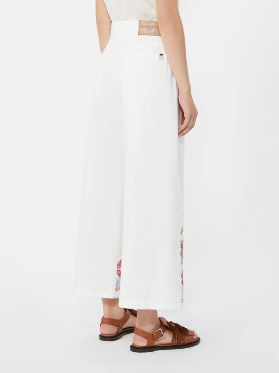 26SS 막스마라 팔라초 팬츠 2615131012600009 White - MAX MARA