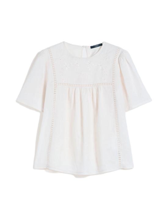 26SS 막스마라 반팔 티셔츠 2615941082600001 White
