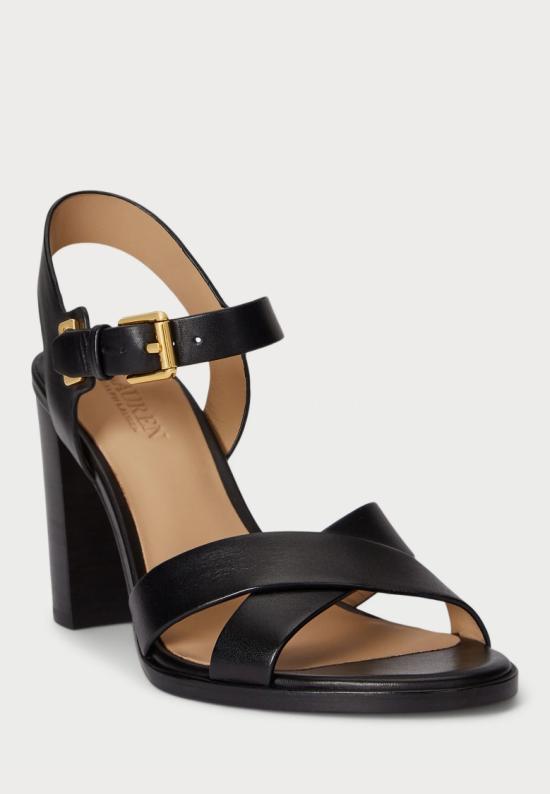 26SS 랄프 로렌 샌들 802P04435001 Black - RALPH LAUREN