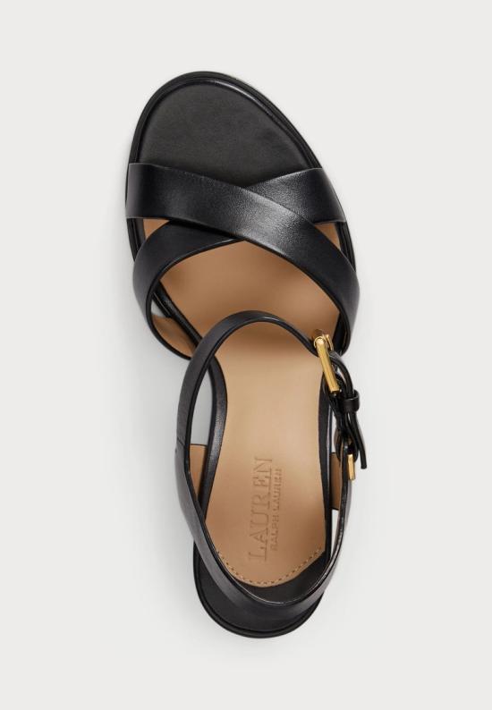 26SS 랄프 로렌 샌들 802P04435001 Black - RALPH LAUREN