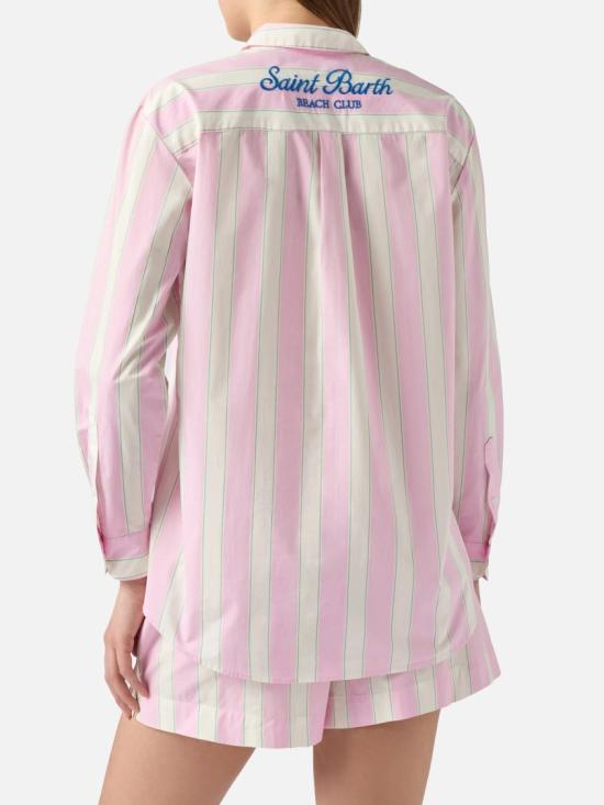 26SS 세인트바쓰 셔츠 BRIG00100897L Pink - MC2 SAINT BARTH