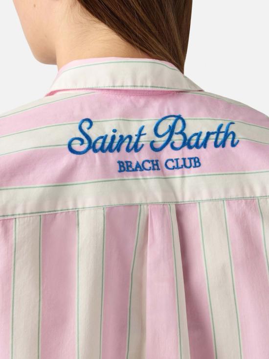 26SS 세인트바쓰 셔츠 BRIG00100897L Pink - MC2 SAINT BARTH