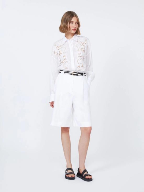 26SS 막스마라 숏팬츠 2616141012600002 White - MAX MARA