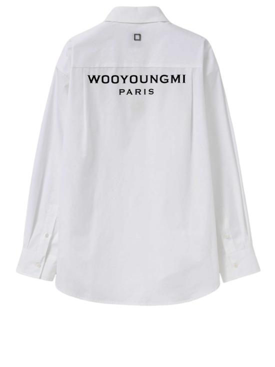 26SS 우영미 긴팔 셔츠 W261SH07811W White - WOOYOUNGMI