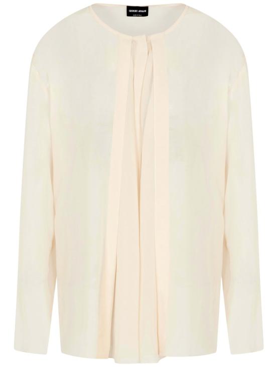  조르지오 아르마니 블라우스 GW000818 TE10100 Neutrals