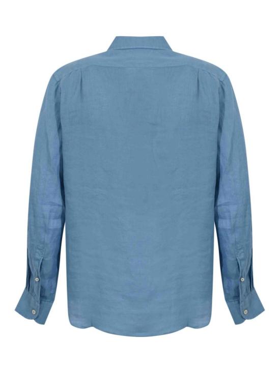 26SS 세인트바쓰 긴팔 셔츠 RPH000100143L Blue - MC2 SAINT BARTH