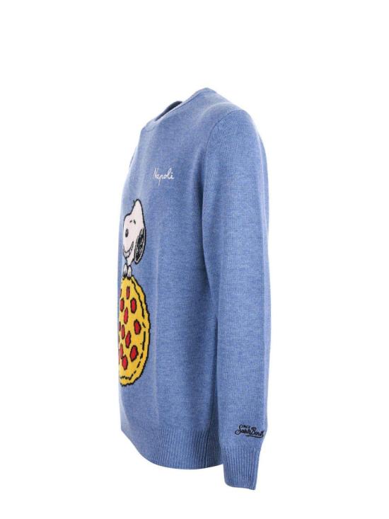 25FW 세인트바쓰 스웨터 HERON03096I Blue - MC2 SAINT BARTH
