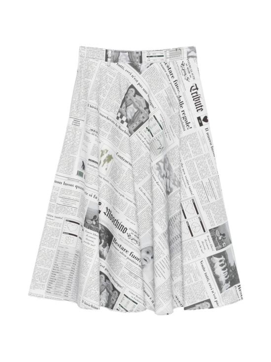 26SS 모스키노 미디 스커트 A01310451 White