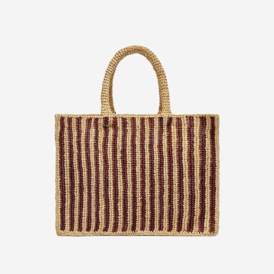 26SS 세인트바쓰 토트백 COL001300406L Neutrals - MC2 SAINT BARTH