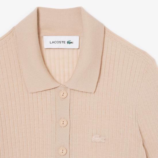 26SS 라코스테 폴로 티셔츠 AF9984X6F Neutrals - LACOSTE
