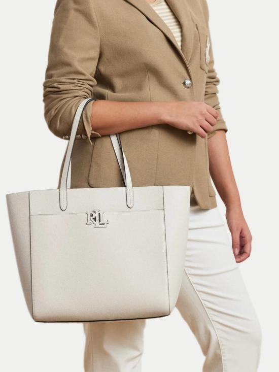 26SS 랄프 로렌 숄더백 431960183003 White - RALPH LAUREN