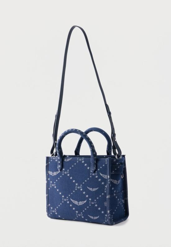 26SS 자딕앤볼테르 토트백 LWBA04269SILENT Blue - ZADIG & VOLTAIRE