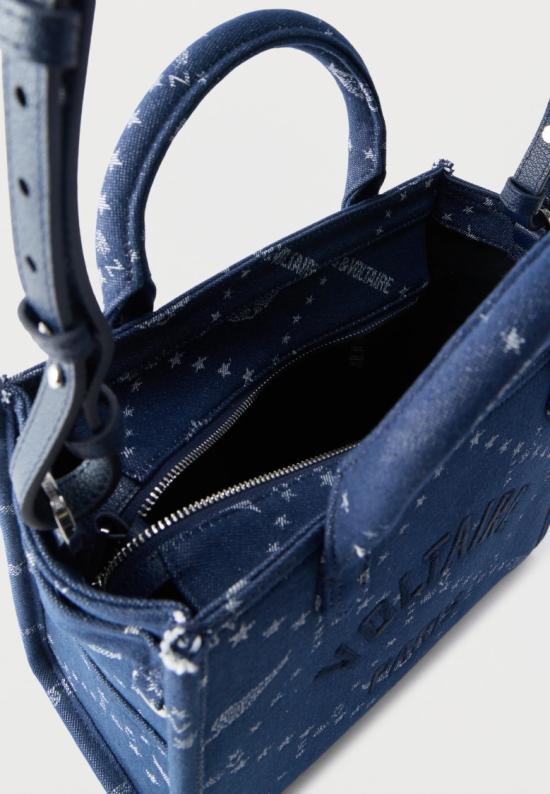 26SS 자딕앤볼테르 토트백 LWBA04269SILENT Blue - ZADIG & VOLTAIRE