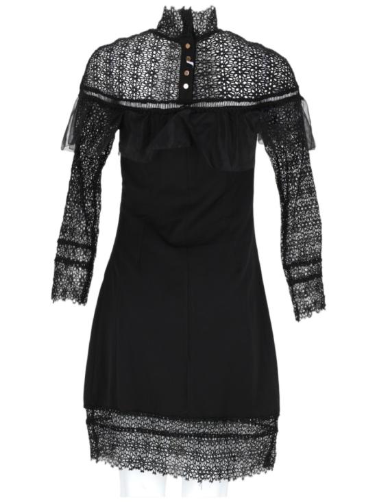  Nj Couture 미디 원피스 UN6031 NERO Black - NJ COUTURE
