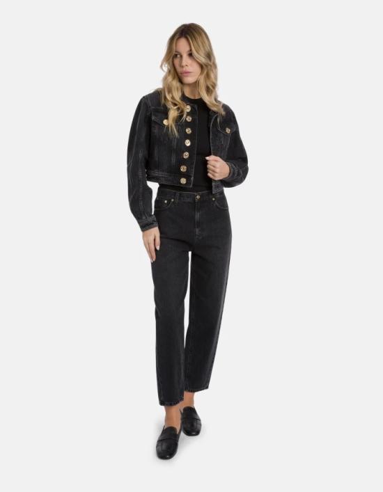26SS 돈답 데님 자켓 DJ755DFE305DMB4999 Black - DONDUP