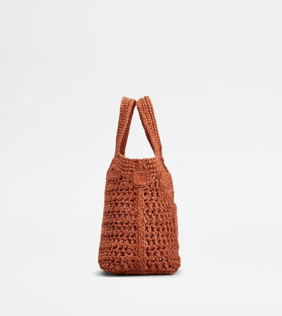 26SS 토즈 숄더백 XBWEBLF0100RGM0XML Brown - TODS