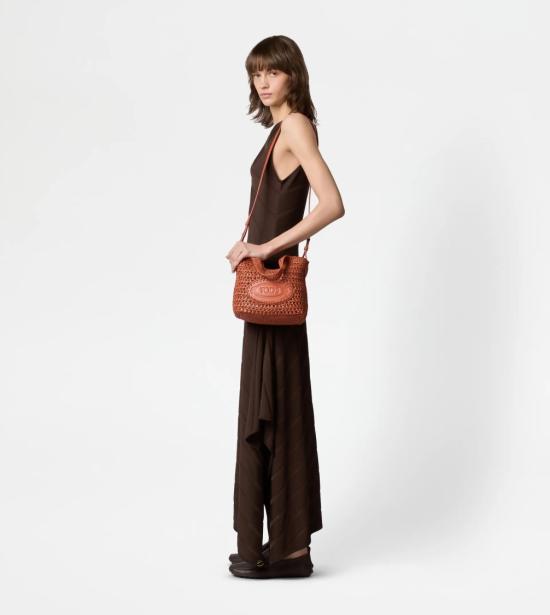 26SS 토즈 숄더백 XBWEBLF0100RGM0XML Brown - TODS