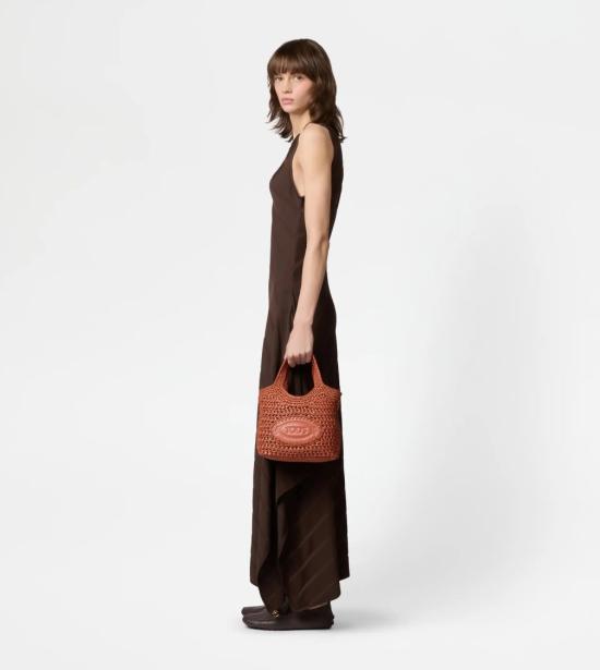 26SS 토즈 숄더백 XBWEBLF0100RGM0XML Brown - TODS