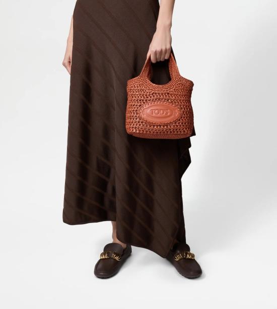 26SS 토즈 숄더백 XBWEBLF0100RGM0XML Brown - TODS