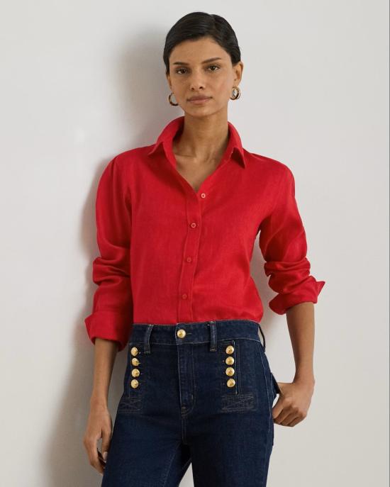 26SS 랄프 로렌 셔츠 200782777073 Red - RALPH LAUREN