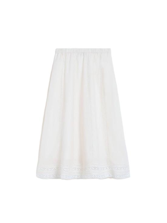26SS 막스마라 미디 스커트 2615101012600002 White