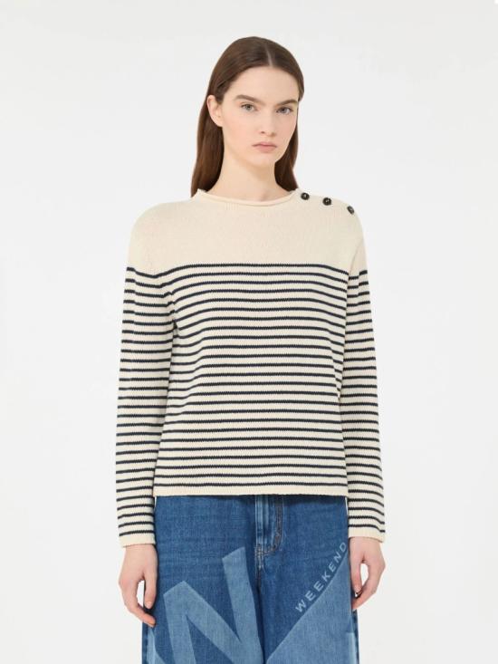 26SS 막스마라 긴팔 티셔츠 2615361151600011 Neutrals - MAX MARA