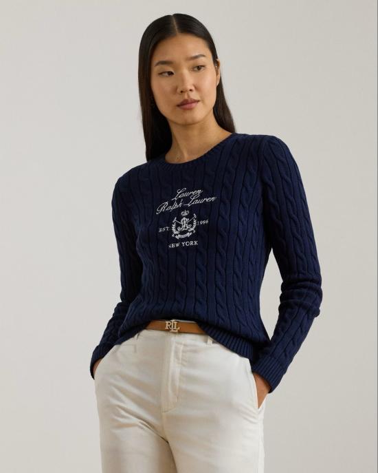 26SS 랄프 로렌 스웨터 200P03508001 Blue - RALPH LAUREN