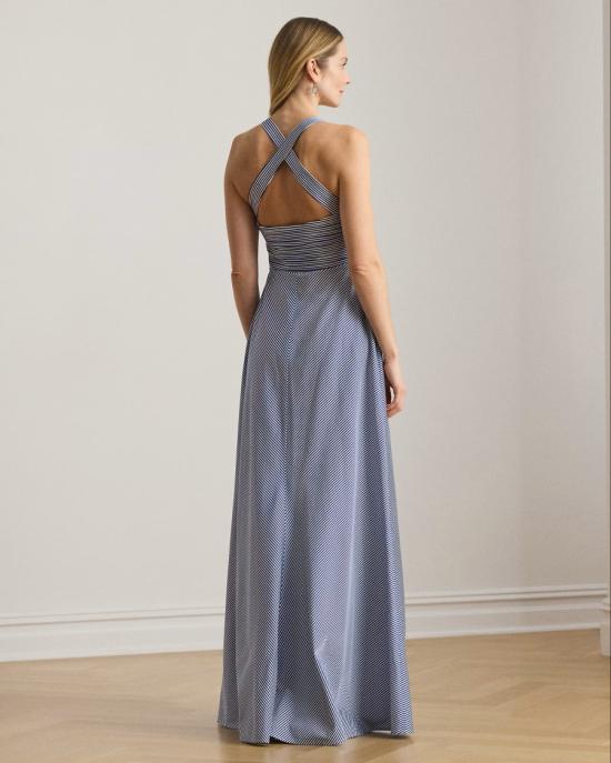 26SS 랄프 로렌 롱 원피스 253P08754001 Blue - RALPH LAUREN