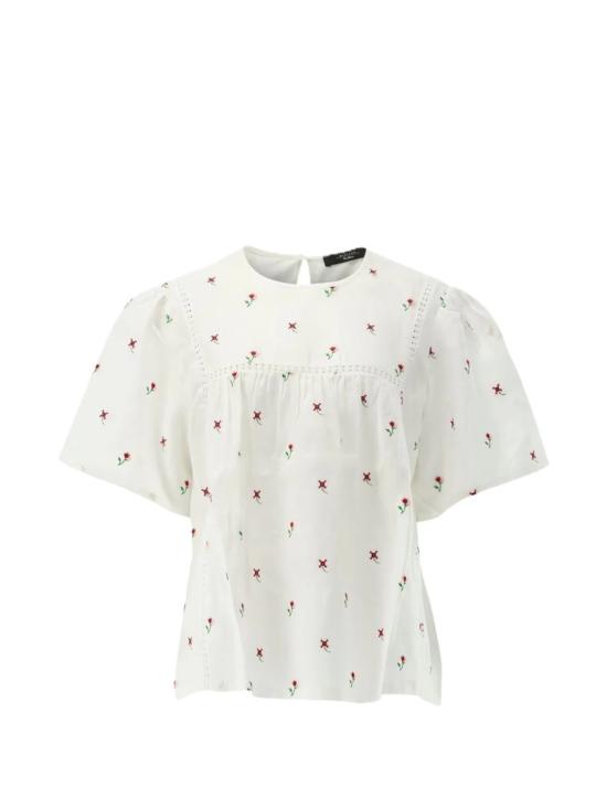 26SS 막스마라 반팔 티셔츠 2615941082600003 White