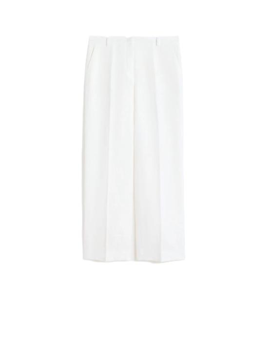 26SS 막스마라 팔라초 팬츠 2615131112600001 White