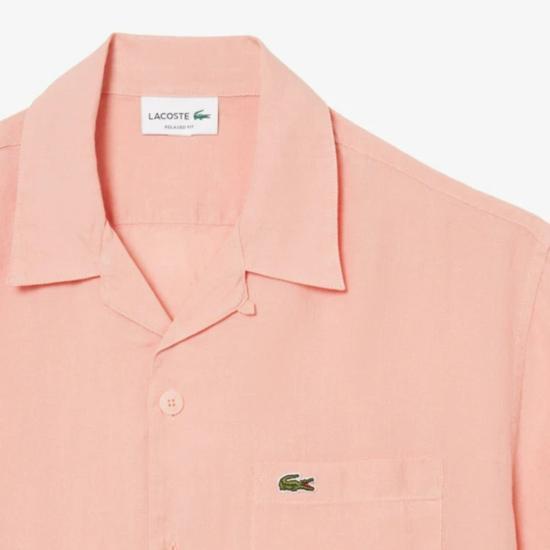 26SS 라코스테 반팔 셔츠 CH2339UI2 Pink - LACOSTE