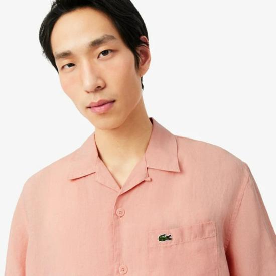 26SS 라코스테 반팔 셔츠 CH2339UI2 Pink - LACOSTE