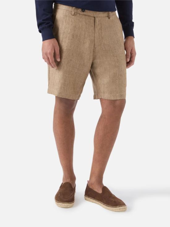 26SS 세인트바쓰 숏팬츠 SEB000100447L Brown - MC2 SAINT BARTH