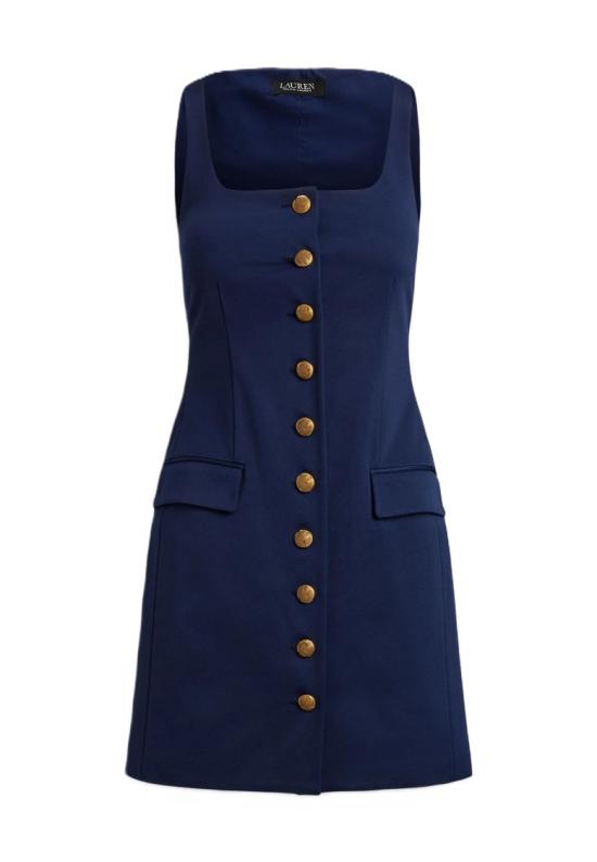 26SS 랄프 로렌 미디 원피스 253P03617001 Blue