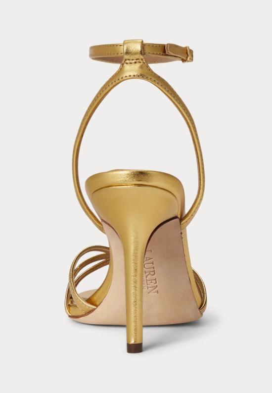 26SS 랄프 로렌 샌들 802P10404001 Gold - RALPH LAUREN