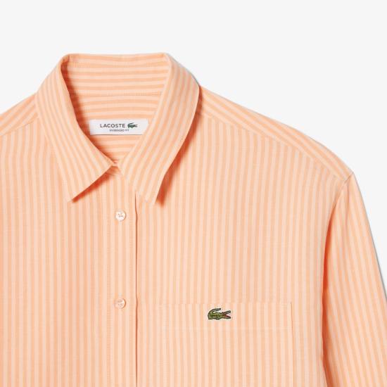 26SS 라코스테 셔츠 CF14294HI Neutrals - LACOSTE