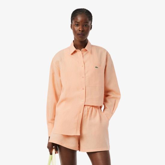 26SS 라코스테 셔츠 CF14294HI Neutrals - LACOSTE
