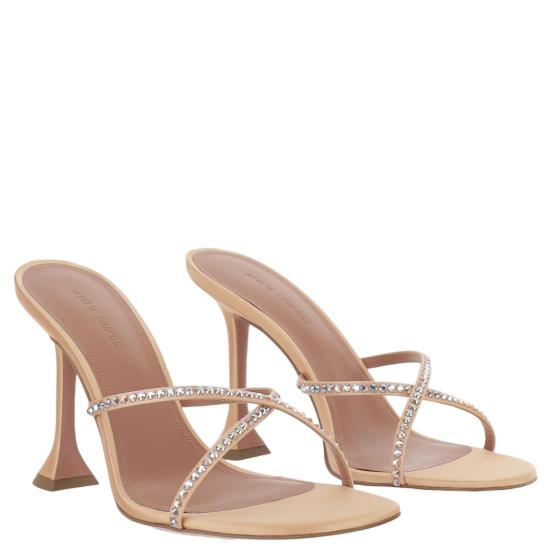 26SS 아미나 무아디 뮬/슬리퍼 SALLYSLIPPER95PEACH Neutrals - AMINA MUADDI