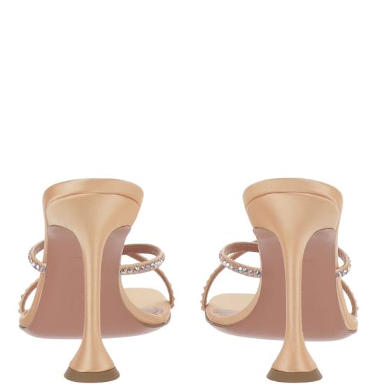 26SS 아미나 무아디 뮬/슬리퍼 SALLYSLIPPER95PEACH Neutrals - AMINA MUADDI