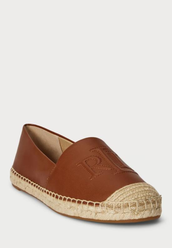 26SS 랄프 로렌 플랫 슈즈 802P04415003 Brown - RALPH LAUREN