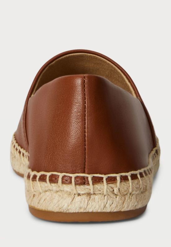 26SS 랄프 로렌 플랫 슈즈 802P04415003 Brown - RALPH LAUREN