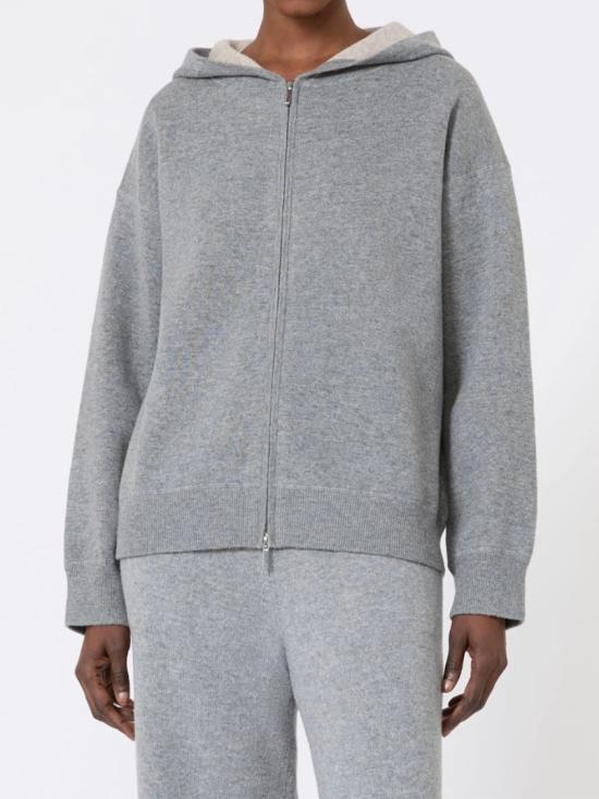 26SS 막스마라 후드 티셔츠 2619341021600 Grey - MAX MARA